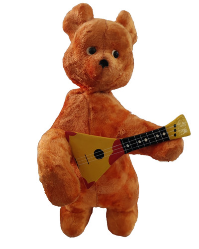 Orsetto peluche meccanico - peluche,