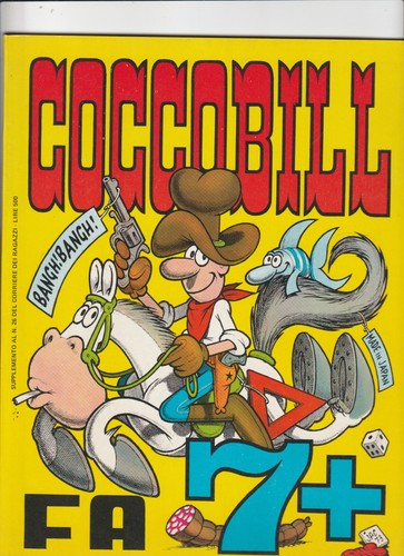 Fumetto coccobill - fa, 7+
