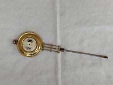 PENDOLO PER OROLOGI DA MURO IN OTTONE E FERRO PESO g.90 LUNGHEZZA cm.23,8