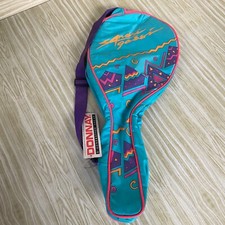 VINTAGE DONNAY RACKET COVER PROTEZIONE RACCHETTA TENNIS ANDRE’ AGASSI # 1