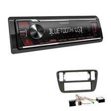 Kenwood Autoradio 1 DIN Bluetooth USB AUX per Seat Mii dal 2011 con Canbus
