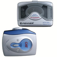 WALKMAN RADIO RIPRODUTTORE AUDIO AM FM LETTORE PORTATILE MANGIA CASSETTE VINTAGE