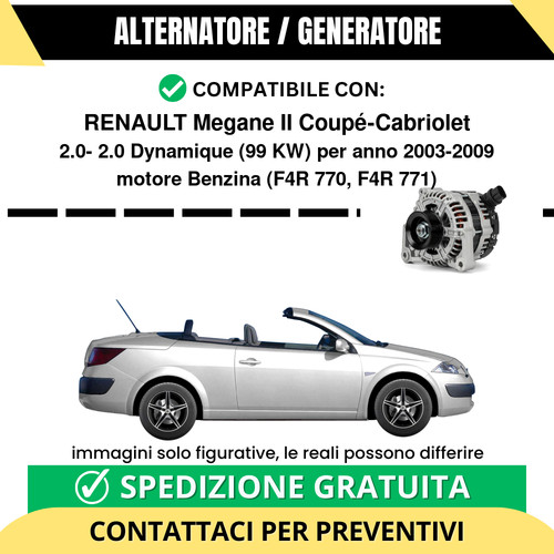 Alternatore renault megane - alternatore,