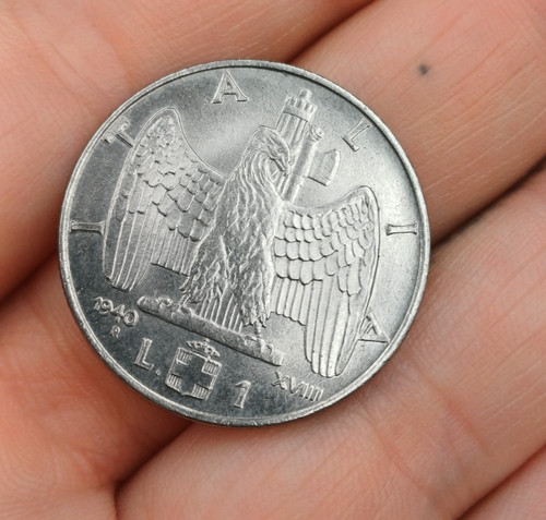 Regno italia lira 1940 - d'italia, 1