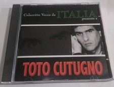 Cd Toto Cutugno Coleccion Voces De Italia edicion en español