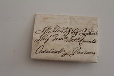 1769 STATO CHIESA lettera ROMA-PONZANO+timbro a SECCO PROCACCIA POSTALE-A382