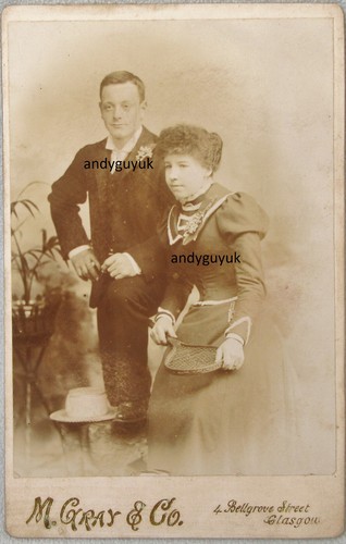 Cabinet card gray co glasgow - card, &