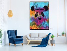 Batik colorazione panda