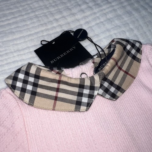 Body burberry bambina rosa - body,