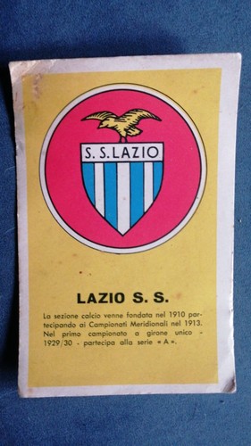 Cartolina ufficiale lazio - cartolina,