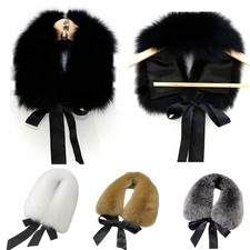 Cappotto Cappuccio Decor Scaldacollo Sciarpa Di Pelliccia Collo Di Pelliccia ☆