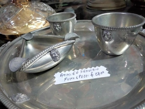 Peltro servizio da fumo - 95%,