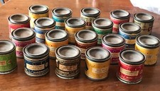 20 barattoli di colore a tempera in polvere