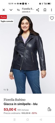Giacca fiorella rubino blu - giacca,
