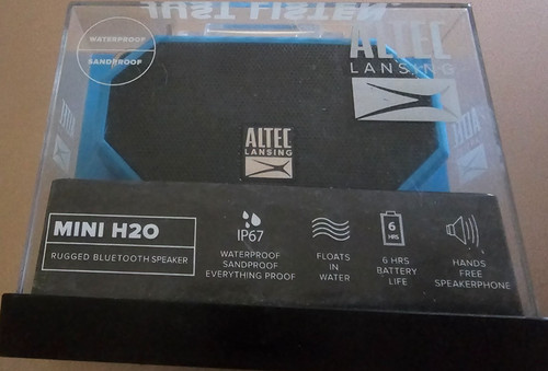 Altec lansing blue mini h20 - lansing,