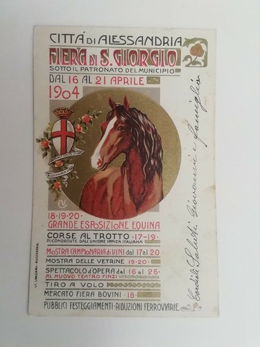 Cartolina fiera san - cartolina,