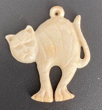 GATTO - Ciondolo antico in