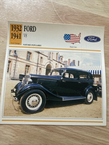 Ford 1932 1941 carte - 1932,