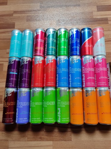 Red bull lattine collezione - lattine,
