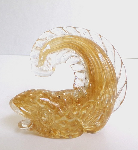 Statuina pesce vintage - , flavio