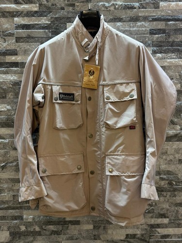 Giacca cerata panna belstaff - giacca,