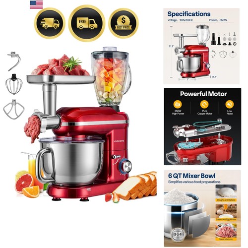 Mixer appoggio quarti - da, 6