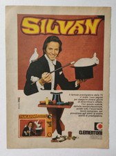 Pubblicita' Silvan Gioco In Scatola Mago Clementoni 1974 Originale Vintage (T2)