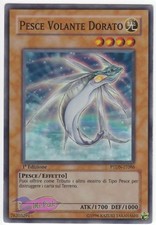 PESCE VOLANTE DORATO PTDN-IT086 Super Rara in Italiano YUGIOH
