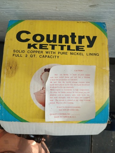 Bollitore country vintage - bollitore,