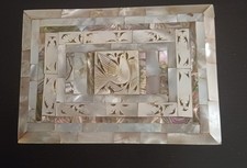 Chest box, inlaid