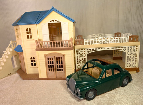 Sylvanian families blue roof - sylvanian,