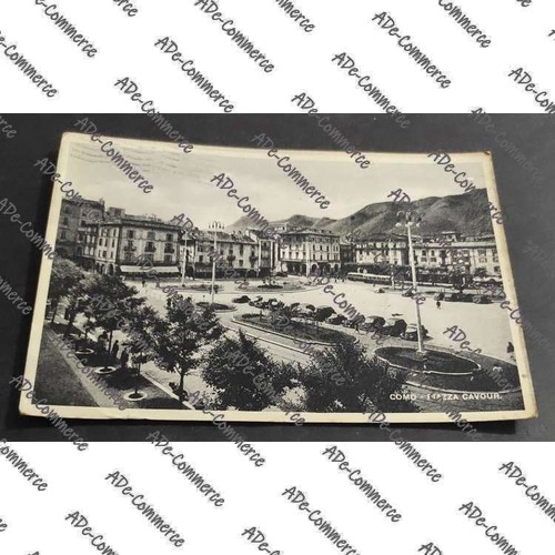Cartolina como piazza cavour - como,