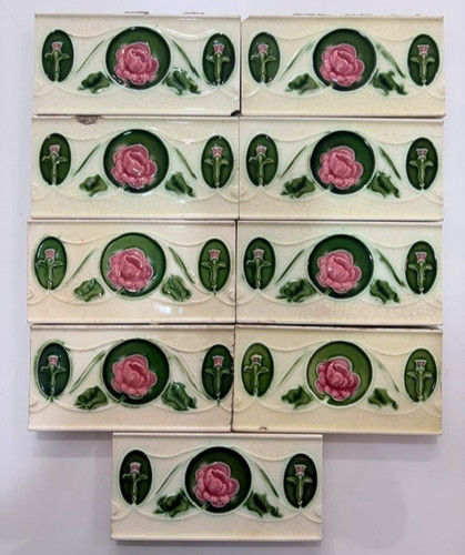 Piastrelle vintage 6x3 - piastrelle, 9
