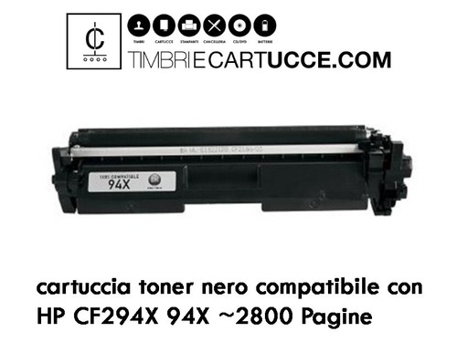 Toner nero compatibile con - con, hp