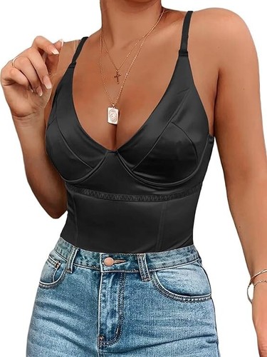 Body donna sexy - scollo, v