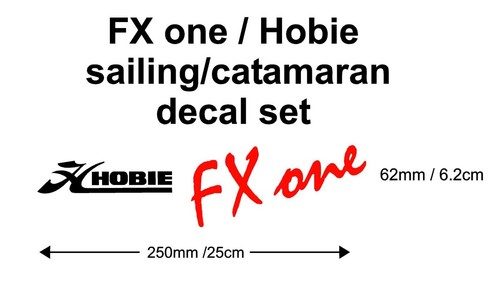 Adesivi one hobie - fx,