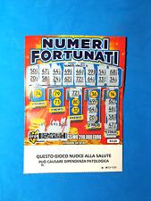 GRATTA E VINCI NUMERI