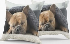 coppia fodera cuscino misura 42x42cm con zip in stampa digitale