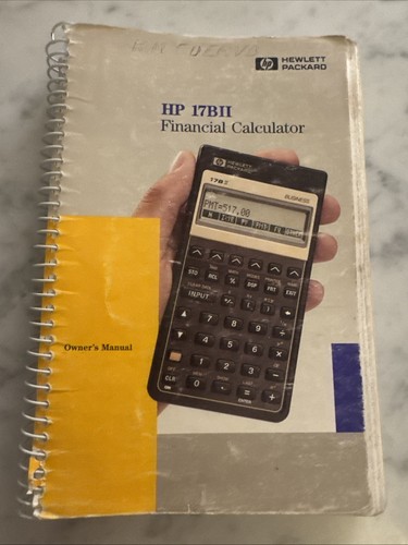 17bll manuale calcolatrice - hp-17bll,