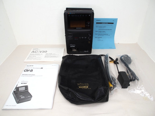Sony video walkman - sony, gv-8