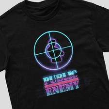 T-shirt vintage retrò nemico