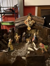 presepe artigianale Vintage