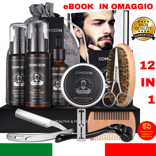 Kit cura barba completo - kit,