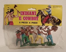 INDIANI E COWBOY 6 pezzi a
