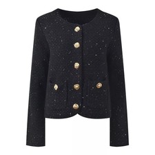 Giacca Corta Elegante Con