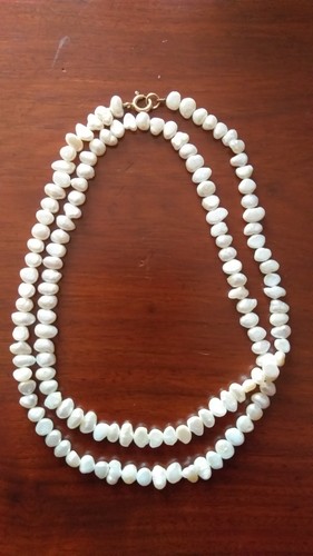 Collana perle fiume e - di,