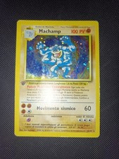 Machamp Holo 8/102 - Set Base Ita Prima Edizione - Wizards - Carta Pokémon A4
