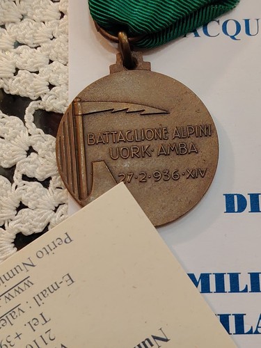 Medaglia alpini 1936 - come, da