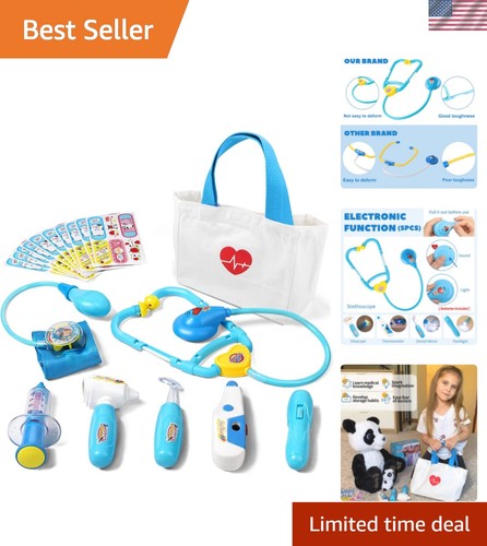 Kit dottore realistico bambini - realistico,