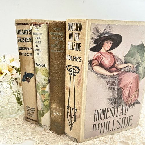 Antique vintage books - antique,